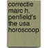 Correctie Marc H. Penfield's the USA horoscoop