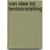 van idee tot tentoonstelling
