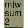 MTW SUM 2 door J. van Esch