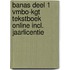 Banas deel 1 vmbo-kgt Tekstboek Online incl. jaarlicentie