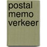 Postal memo Verkeer