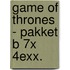 Game of Thrones - pakket B 7x 4exx.