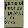 Game of Thrones - pakket A 7x 2exx. door George R.R. Martin
