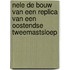 Nele De bouw van een replica van een Oostendse tweemastsloep