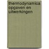 Thermodynamica opgaven en uitwerkingen