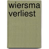 Wiersma verliest by Johan Krajenbrink