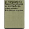 De monografische factor: theoretische en architecturale aspecten van kunstenaarsmusea by Maarten Liefooghe