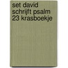 Set David schrijft Psalm 23 krasboekje by Unknown