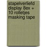 Stapelverliefd Display 8ex + 10 rolletjes masking tape door Maren Stoffels