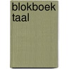 Blokboek taal by Henri Arnoldus