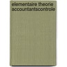 Elementaire theorie accountantscontrole door StudentsOnly