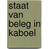 Staat van beleg in Kaboel by Gérard de Villiers