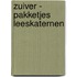 Zuiver - pakketjes leeskaternen