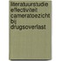 Literatuurstudie effectiviteit cameratoezicht bij drugsoverlast