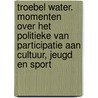 Troebel water. Momenten over het politieke van participatie aan cultuur, jeugd en sport door Willem Schinkel