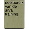 Doelbereik van de ArVa training by Bas Tierolf