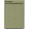 Handboek vennootschapsbelasting by Paul Beghin