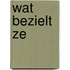 Wat bezielt ze