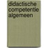 Didactische competentie algemeen