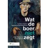 Wat de boer niet zegt by Truke Zeinstra