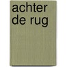 Achter de rug door Marjolein van den Diepstraten