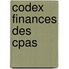 Codex finances des cpas by Unknown