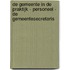 De gemeente in de praktijk - personeel - de gemeentesecretaris