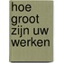 Hoe groot zijn Uw werken