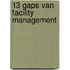 13 gaps van facility management