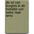 De rol van burgers in de transitie van awbz naar wmo