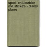 Speel- en kleurblok met stickers - Disney planes door Onbekend