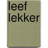 Leef lekker