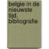 Belgie in de nieuwste tijd. Bibliografie