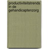 Productiviteitstrends in de gehandicaptenzorg by Thomas Niaounakis