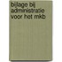 Bijlage bij administratie voor het mkb