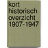 Kort Historisch overzicht 1907-1947