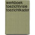Werkboek Toezichtvisie Toezichtkader