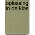 Oplossing in de klas