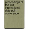 Proceedings of the IIIrd international date palm conference door Onbekend