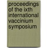 Proceedings of the IXth international vaccinium symposium door Onbekend