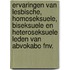 Ervaringen van lesbische, homoseksuele, biseksuele en heteroseksuele leden van abvokabo fnv.