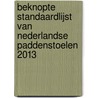 Beknopte standaardlijst van Nederlandse paddenstoelen 2013 by Eef Arnolds