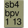 SB4 BPV 1 13 by Jeroen van Esch