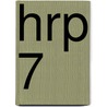 HRP 7 door Judith Pen