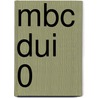 MBC DUI 0 by R. Vermeulen
