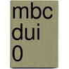 MBC DUI 0 door R. Vermeulen