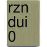 RZN DUI 0 door R. Vermeulen