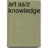 Art as/z knowledge