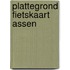 Plattegrond fietskaart Assen