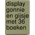 Display Gonnie en Gijsje met 36 boeken